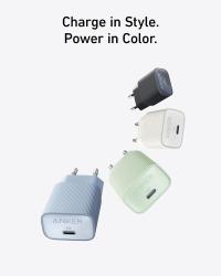 Anker Nano USB C 30W PIQ 3.0 & PPS Fast Charging, iPhone 15, Pixel, Galaxy kroviklis 