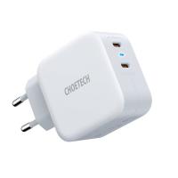 Choetech Fast Charger 2x USB Type C Power Delivery 40W 3A įkroviklis 
