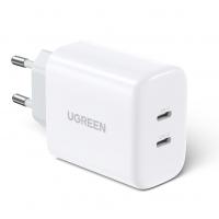 Ugreen charger 2x USB Type C 40W Power Delivery įkroviklis 