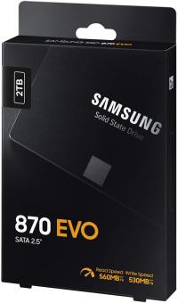 Samsung 870 EVO  2TB SSD diskas 
