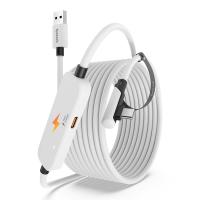 Syntech 5M Kabelis su įkrovimu tinkamas Meta/Oculus Quest 3,Quest 2/ ir PC/Steam VR USB 3.0 to USB C