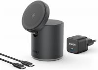 Anker 623 MagGo MagSafe Wireless 2-in-1 pakrovimo stotis su 20W USB-C krovikliu 