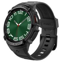 Spigen RUGGED ARMOR "PRO" Dėklas laikrodžiui su apyranke Samsung GALAXY Watch 4 CLASSIC 46 MM MATTE BLACK 