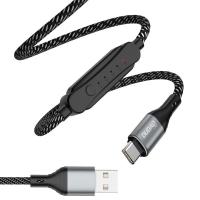 Dudao USB kabelis Type-C 5V / 5A  su laikmačiu 