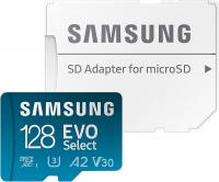 Samsung EVO Select 128GB microSDXC UHS-I U3 130MB  Atminties kortelė 128GB 