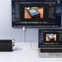 Kabelis Borofone DH10 USB-C to HDMI 1.8m 