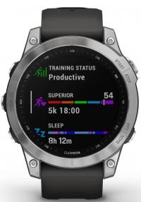 GARMIN FENIX 7 47mm Silver / Graphite laikrodis 