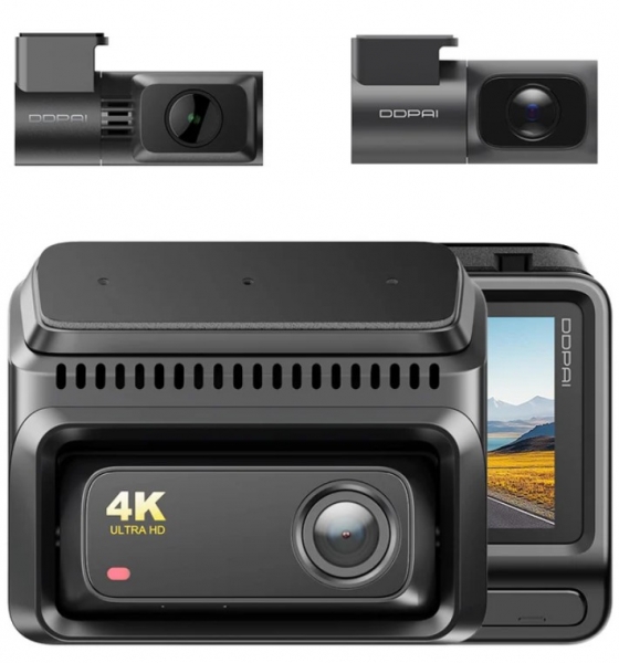 DDPAI Z60T4K Three channel Set vaizdo registratorius