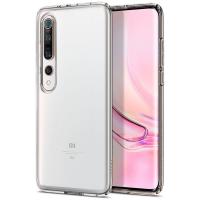 Dėklas Spigen Liquid Crystal Xiaomi Mi 10/Mi 10 Pro Crystal Clear 