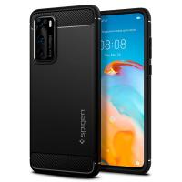 Dėklas Spigen Rugged Armor Huawei P40 Matte Black 