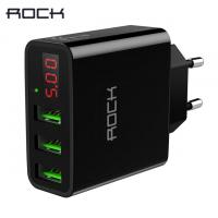 Rock T14 USB įkroviklis 3xUSB 3A 