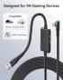 INIU 5M Kabelis su įkrovimu tinkamas Meta/Oculus Quest 3,Quest 2 Quest 3S ir PC/Steam VR USB 3.0 to USB C