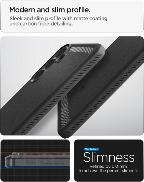 Dėklas Spigen Rugged Armor Samsung Galaxy S26 FE