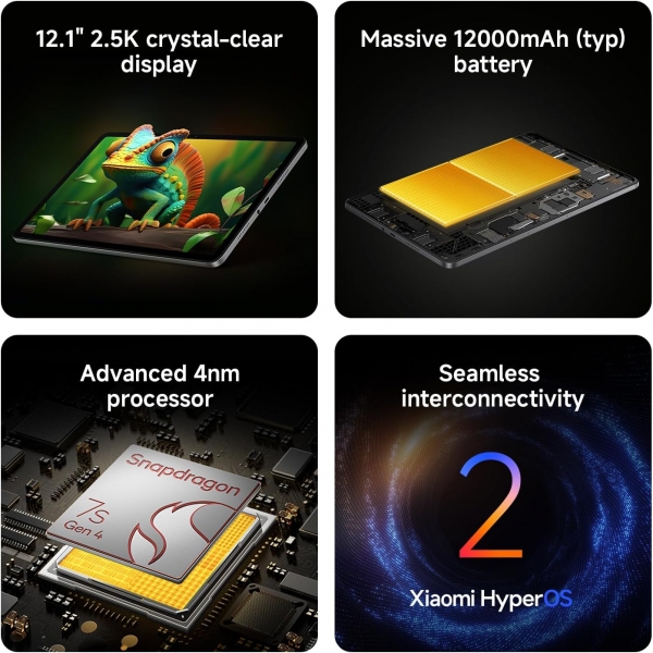 XIAOMI Redmi Pad 2 Pro 128GB 6GB RAM planšetinis kompiuteris