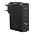 Baseus GaN2 Pro fast wall charger 100W USB / USB Typ C Quick Charge 4+ Power Delivery Black (CCGAN2P-L01) kroviklis nuotrauka 1