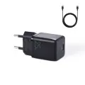 Joyroom mini fast charger USB Type C PD 25W EU pakrovėjas nuotrauka 1