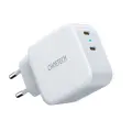 Choetech Fast Charger 2x USB Type C Power Delivery 40W 3A įkroviklis nuotrauka 1