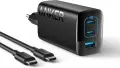 Anker 335 USB-C sieninis įkroviklis 67 W, 3 lizdai su kabeliu 1,5 m nuotrauka 1