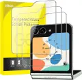 Apsauginis ekrano stiklas Samsung Z Flip5 3Vnt nuotrauka 1