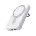 Išorinė baterija Power Bank Joyroom JR-W050 20W Magnetic Wireless 10000mAh balta nuotrauka 1