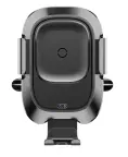 Automobilinis laikiklis/bevielis įkroviklis Baseus Smart Vehicle Bracket Wireless Charger nuotrauka 1
