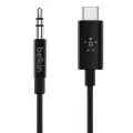 Belkin Rockstar Type C 3.5 mm kabelis 90cm nuotrauka 1