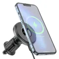 Automobilinis laikiklis-įkroviklis Borofone Magsafe 15W nuotrauka 1