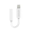 Dudao L16i 3.5mm į Lightning kabelis 10cm nuotrauka 1