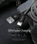 DUX USB kabelis, Lightning jungtis 3 metru nuotrauka 1