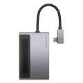 Baseus Magic Hub 6in1, USB-C to USB 3.0 + HDMI + USB-C PD nuotrauka 1