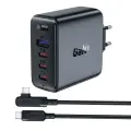 Acefast A37 100W GaN 3xUSB-C / 1xUSB-A kroviklis nuotrauka 1
