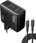 INIU 100W 2x USB-C 1x USB-A su 1.5m Kabeliu nuotrauka 1