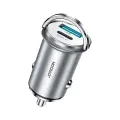 Joyroom 20W 1x USB-C 1x USB-A - automobilinis įkroviklis nuotrauka 1