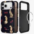 Dėklas Tech-Protect Lamano Black and Brown MagSafe Apple iPhone 17 Pro Max/18 Pro Max nuotrauka 1