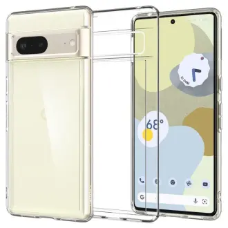 Dėklas Spigen ULTRA HYBRID GOOGLE PIXEL 7 Pro CRYSTAL CLEAR 