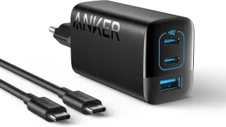 Anker 335 USB-C sieninis įkroviklis 67 W, 3 lizdai su kabeliu 1,5 m 