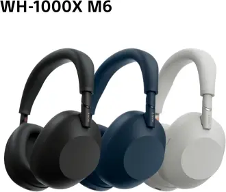 Belaidės ausinės Sony WH-1000XM6 