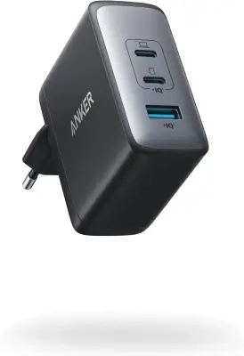 Anker Gan Kroviklis 100W 3 Ports USB-C 2x USB-A 1 