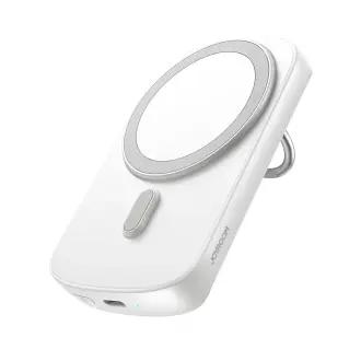 Išorinė baterija Power Bank Joyroom JR-W030 20W Magnetic Wireless 6000mAh su MagSafe baltas 