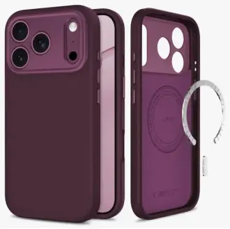 Dėklas Tech-Protect Uniq burgundy MagSafe CC Apple iPhone 17 Pro Max/18 Pro Max 
