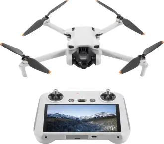 Dronas DJI Mini 3 4K su DJI RC išmanus valdymo pultas 