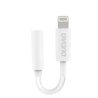 Dudao L16i 3.5mm į Lightning kabelis 10cm 