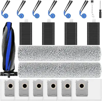 21 priedų pakuotė, skirta Ecovacs Deebot T90 Omni/T90 Pro/X12 Pro Omni robotiniam dulkių siurbliui 