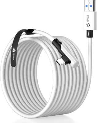 5M Kabelis tinkamas Meta/Oculus Quest 3,Quest 2/ ir PC/Steam VR USB 3.0 to USB C 