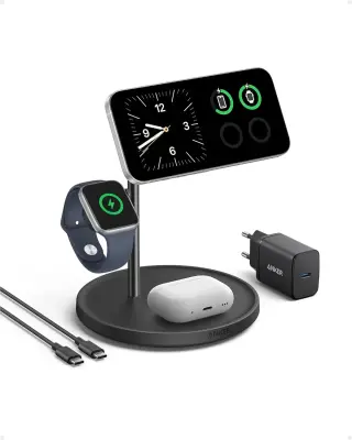 Anker MagGo 3-in-1 MagSafe, Qi2 
