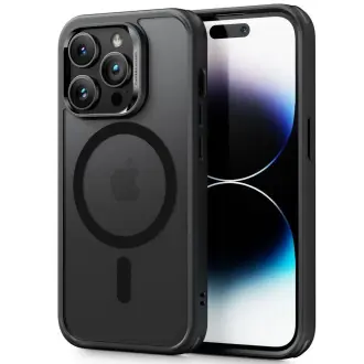 ESR CH HALOLOCK MAGSAFE IPHONE 15 PRO MAX MATINIS JUODAS DĖKLAS 