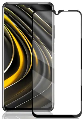 Apsauginis ekrano stiklas Full Glue Xiaomi Poco M3 