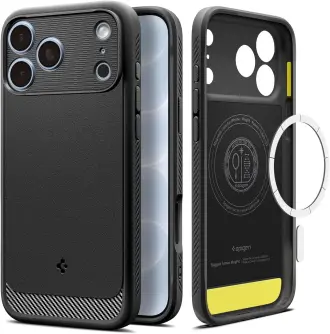 Spigen Rugged Armor MagFit  iPhone 17 Pro/18 Pro silikoninis dėklas 