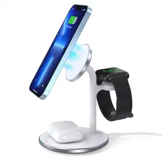 Bevielis kroviklis Choetech magsafe 3 - 1 iPhone, Apple Watch ir AirPods 
