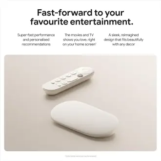 Multimedijos grotuvas Google TV Streamer (4K) - 4K HDR EU 